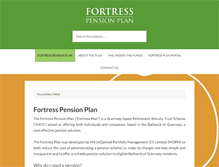 Tablet Screenshot of fortresspension.com